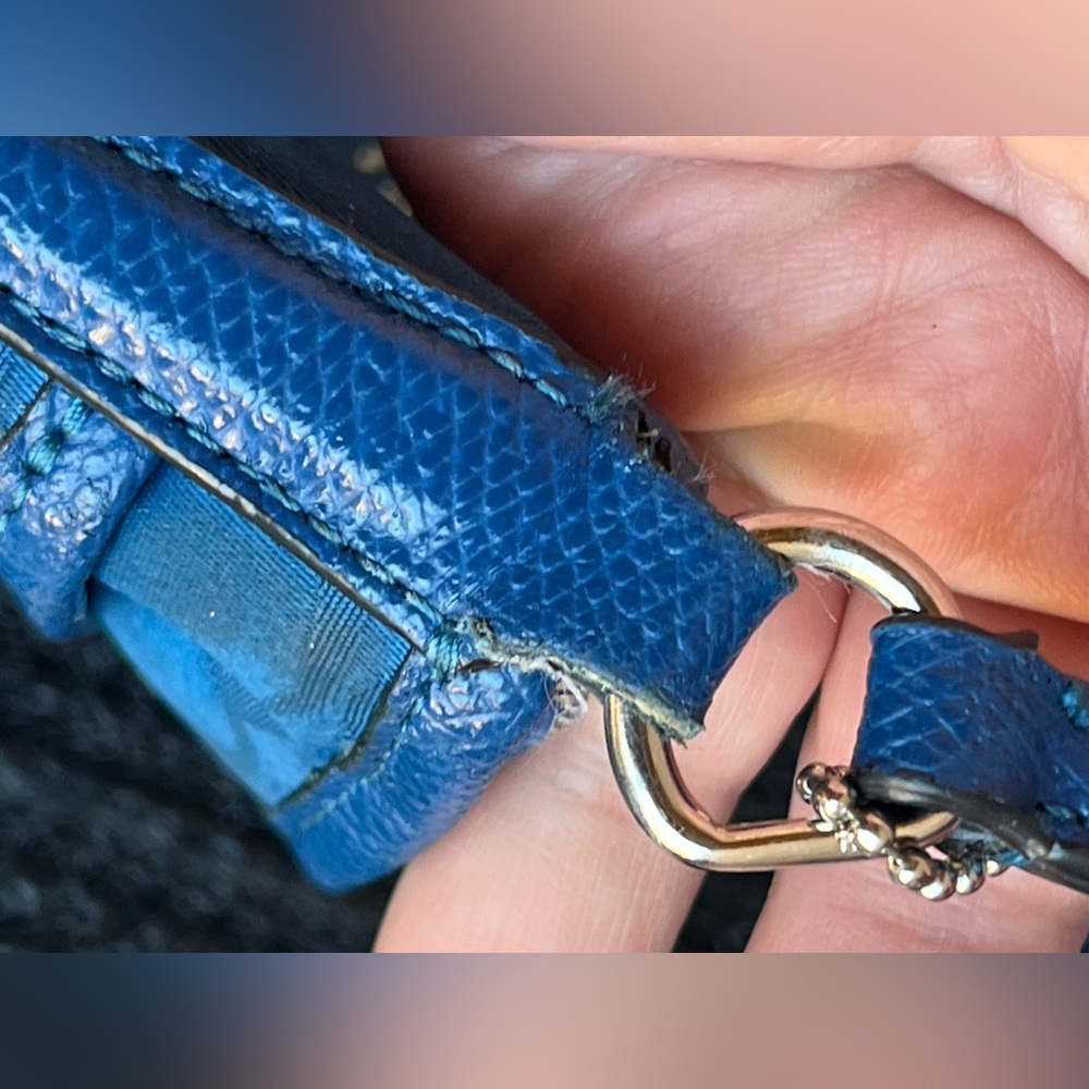 Coach Vibrant Blue Crossbody Bag - Picture 11 of 15